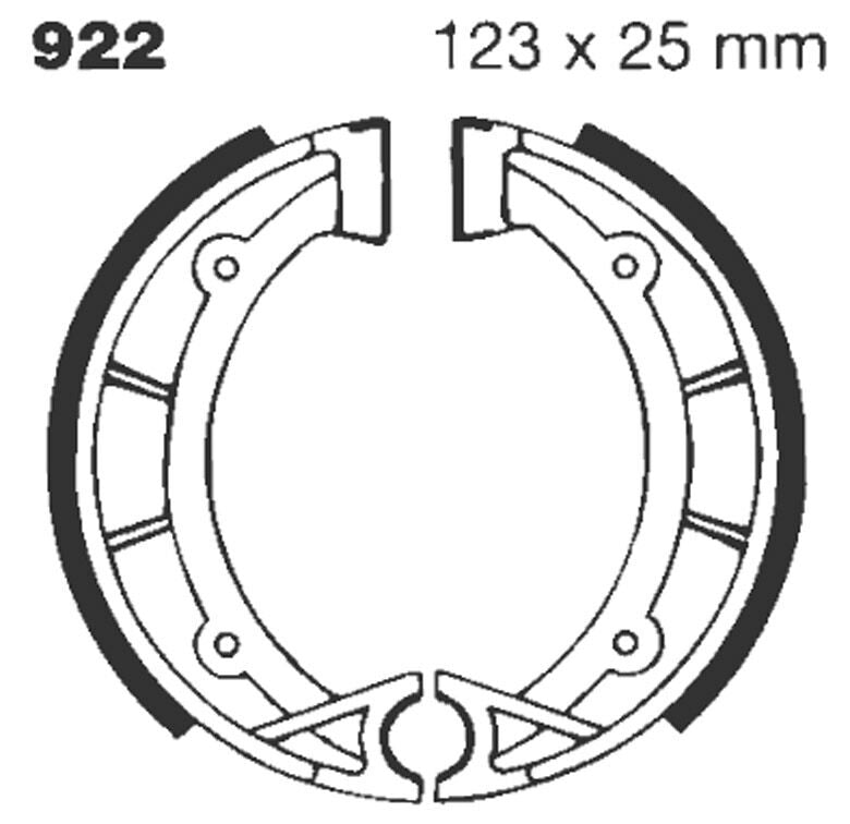 Standard Brake Shoes | Vendor No 922