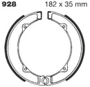 Brake Shoe Plain Series Organic For Ducati MARK III 250 1973-1974