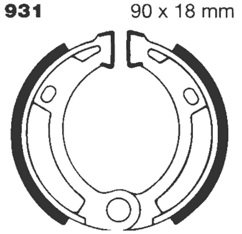 Standard Brake Shoes | Vendor No 931