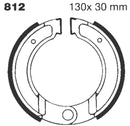 "G" Grooved Brake Shoe - 130 MM | Vendor No 812G