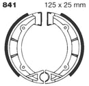 "G" Grooved Brake Shoe - 125 MM | Vendor No 841G