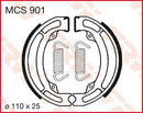 Brake Shoes For Kawasaki KFX 50 2X4 2003-2005 - 110 MM