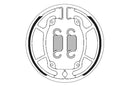 Street Brake Shoes For Honda NES 125