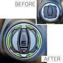 3D Motorcycle Stickers - Fuel Cap For Kawasaki Z 500 2024>2026