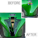 3D Motorcycle Stickers - Tank Pad For Kawasaki Ninja 1100 SX SE 2025>Current