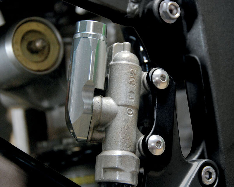 Integrated Rear Brake Reservoir Silver For Honda CB 1000 R 2011-2016