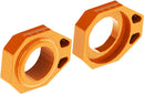 Axle Blocks Anodized / Orange For Gas Gas MC 125 2021-2023