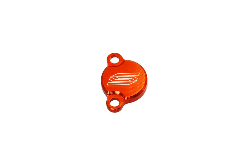 Rear Brake Reservoir Cover Anodized / Orange For KTM FREERIDE 250 F 2018-2020