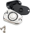 Rear Brake Master Cylinder Cover Kit Chrome | Vendor No 78073C