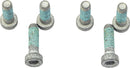 Brake Rotor Bolt Set Silver / Stainless Steel For BMW F 650 CS 2002-2005