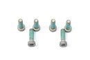 Brake Rotor Bolt Set Silver / Stainless Steel For BMW F 650 CS 2002-2005