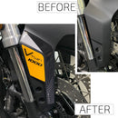3D Motorcycle Stickers - Side Panels For Moto Guzzi Stelvio 2024-2026