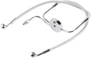 Designer Series Front Lower Brake Line Kit Chrome For Harley Davidson XL 1200 R