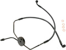 Designer Series Front Lower Brake Line Kit Black / Black Pearl For Harley Davidson FLHR 1340