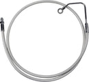 Designer Series ABS-Specific Mid Brake Line Kit Chrome For Harley Davidson FLHR 1584 ABS - 28 CM