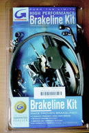 Brakeline Kit Stainless-Steel Front Black Hd For Harley Davidson FXCW 1584 2008-2009
