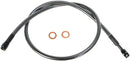 Designer Series ABS-Specific Upper Brake Line Kit Black / Black Pearl For Harley Davidson FXCWC 1584 ABS - 81.5 CM