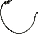 Designer Series Front Lower Brake Line Kit Black / Black Pearl For Harley Davidson FXDB 1584 ABS
