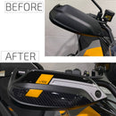 3D Motorcycle Stickers - Handguards For Moto Guzzi Stelvio 2024>2026