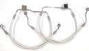 Designer Series Front Lower Brake Line Kit Chrome For Harley Davidson FLHTCUTG 1690