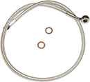 Designer Series ABS-Specific Upper Brake Line Kit Chrome For Harley Davidson XL 1200 C ABS - 58.5 CM
