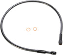 Alternate Length Designer Series ABS-Specific Front Brake Line Kit Black / Black Pearl For Harley Davidson XL 1200 C ABS - 63.5 CM