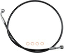 XR Stainless Extreme Response Front Brakeline Kit Black / Chrome For Harley Davidson XL 1200 X - Oversize [+10.2 CM]