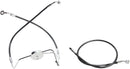 XR Stainless Extreme Response Front Brakeline Kit Black / Chrome For Harley Davidson FLHT 1340 - Oversize [+10.2 CM]