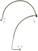 XR Lower Brake Line Silver For Harley Davidson FLS 1690 ABS - 51.5 CM