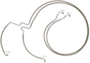 XR Lower Brake Line Silver For Harley Davidson FLHR 1690 ABS - 137 CM