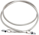 Extended Length Brake Line Silver For Arctic Cat Bearcat 570