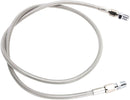 Extended Length Brake Line Silver For Polaris 500 EFI