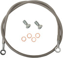 Extended Length Brake Line Silver For Polaris Assault 120