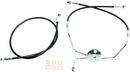 XR Stainless Extreme Response Front Brakeline Kit Black / Chrome For Harley Davidson FLHT 1584 - Oversize [+30.5 CM]