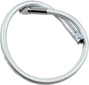 Braided Universal ABS Brake Line Chrome - 43 CM