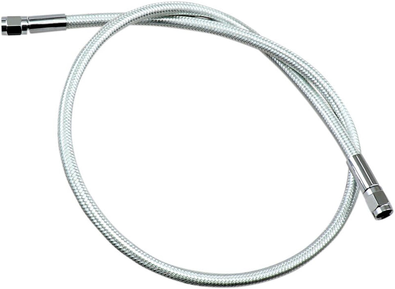 Braided Universal ABS Brake Line Chrome - 76 CM