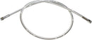 Braided Universal ABS Brake Line Chrome - 106.5 CM