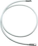 Braided Universal ABS Brake Line Chrome - 122 CM
