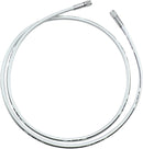 Braided Universal ABS Brake Line Chrome - 152.5 CM
