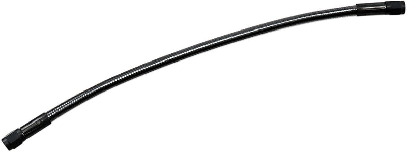 Braided Universal ABS Brake Line Black / Black Pearl - 30.5 CM