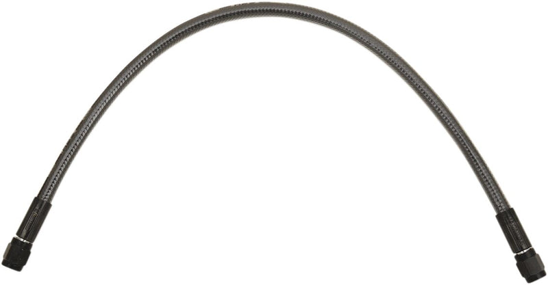 Braided Universal ABS Brake Line Black / Black Pearl - 38 CM