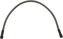 Braided Universal ABS Brake Line Black / Black Pearl - 43 CM