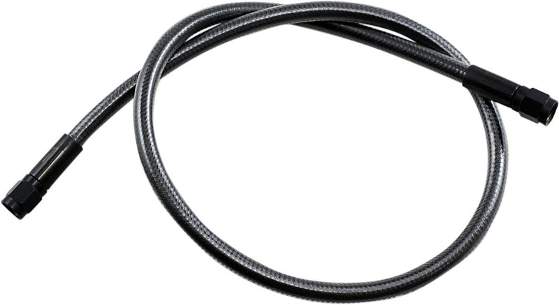 Braided Universal ABS Brake Line Black / Black Pearl - 66 CM