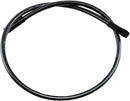 Braided Universal ABS Brake Line Black / Black Pearl - 76 CM