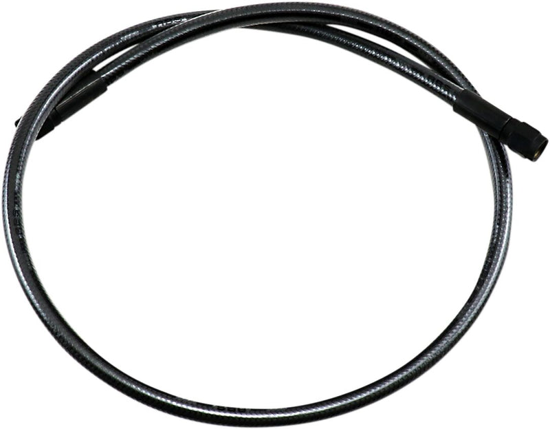 Braided Universal ABS Brake Line Black / Black Pearl - 76 CM