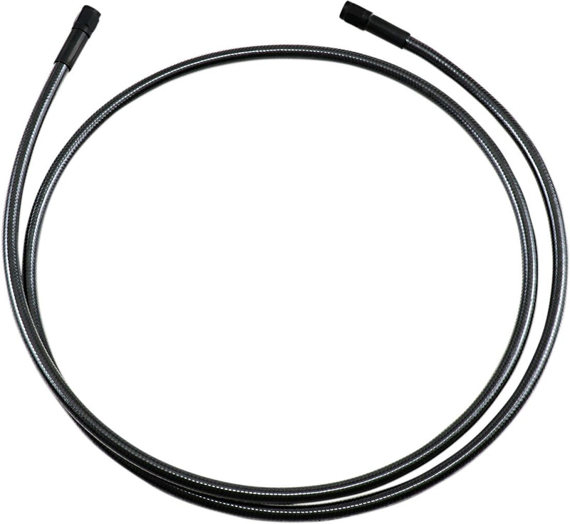Braided Universal ABS Brake Line Black / Black Pearl - 147.5 CM