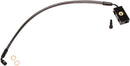 Designer Series Front Lower Brake Line Kit Black / Black Pearl For Harley Davidson FLDE 1750 ABS