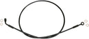 XR Stainless Extreme Response Front Brakeline Kit Black For Harley Davidson XL 1200 X - Oversize [+10.2 CM]