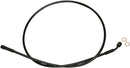 Alternative Length XR Extreme Response Upper Brake Line Black / Chrome / Polished - 43 CM