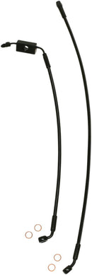 Extreme Response Front Brake Line Kit For ABS Black For Harley Davidson XL 1200 C ABS - Oversize [+20.3 CM]